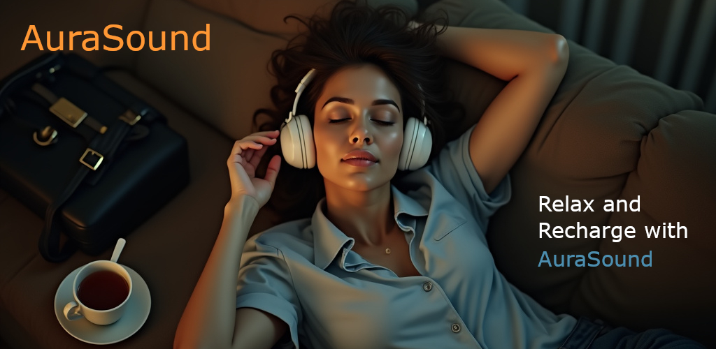 Promoción de la app AuraSound